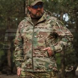 Куртка Ветровка Патрол демисезон на сетке Мультикам