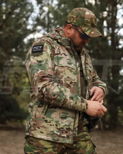 Куртка Вітрівка Патрол демісезон на сітці Мультикам 40-42/3 40-42/3