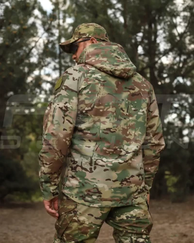 Куртка Вітрівка Патрол демісезон на сітці Мультикам 40-42/3 40-42/3