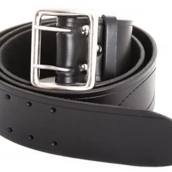 Ремень офицерский коричневый кожа УЦЕНКА