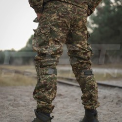 Костюм Горка 5 тактический демисезон Хищник пиксель G-0822 с налокотниками и наколенниками