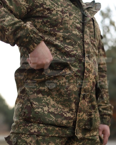 Костюм Гірка 5 тактичний демісезонний Хижак піксель G-0822 з налокітниками та наколінниками хижак 40-42/3 40-42/3