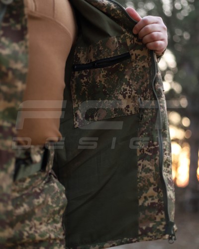 Костюм Гірка 5 тактичний демісезонний Хижак піксель G-0822 з налокітниками та наколінниками хижак 40-42/3 40-42/3