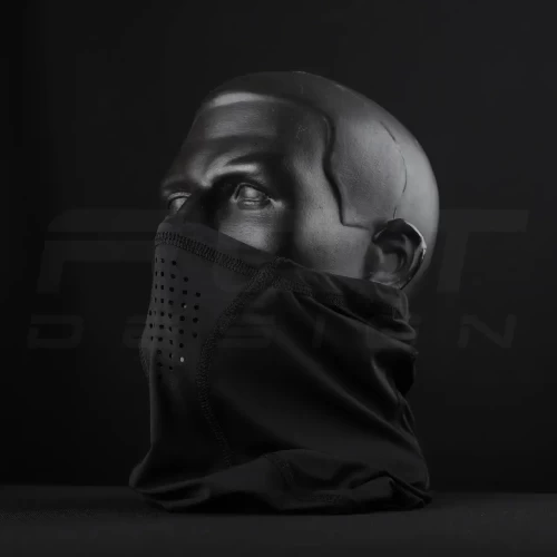 Бафф-маска літній джерсі стрейч чорний