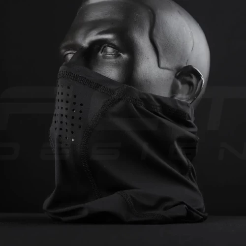 Бафф-маска літній джерсі стрейч чорний