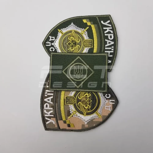 Кокарда Трезубец