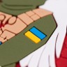 Шеврон/патч резиновый ПВХ "Военный медик" красный 