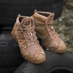 Ботинки тактические демисезонные FCT Headhunter мембрана GoreTex Мультикам