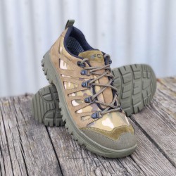 Кросівки тактичні демісезонні Вікінг зі вставками мультикам койот