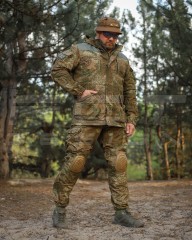 Костюм Гірка 5 тактичний демісезонний з налокітниками та наколінниками варан