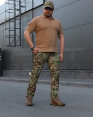 Футболка Поло тактична літня Zara Койот