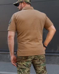 Футболка Поло тактична літня Zara Койот