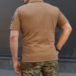 Футболка Поло тактическая летняя Zara Койот