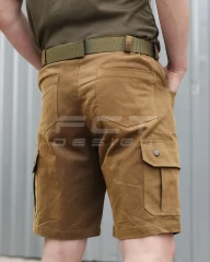 Шорти Мілітарі коттон стрейч койот