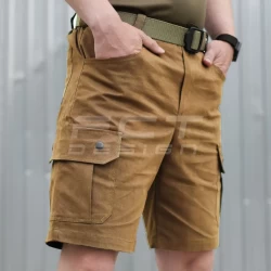 Шорты Милитари коттон стрейч койот
