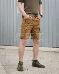 Шорти Мілітарі коттон стрейч койот