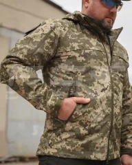 Куртка Вітровка Патрол на сітці Піксель ЗСУ