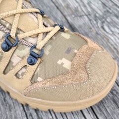 Кросівки тактичні демісезонні Вікінг зі вставками піксель ЗСУ койот