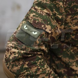 Костюм Гірка Анорак демісезонний піксель G-0822 з інтегрованим захистом хижак