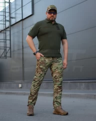 Футболка Поло тактична літня Zara Хакі