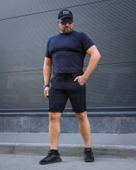 Шорти тактичні літні мілітарі Урбан темно-сині баланс