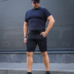 Шорты тактические пожилые милитари Урбан темно-синие баланс