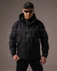 Куртка Вітровка Патрол водонепроникна для Поліції з Липучками на сітці
