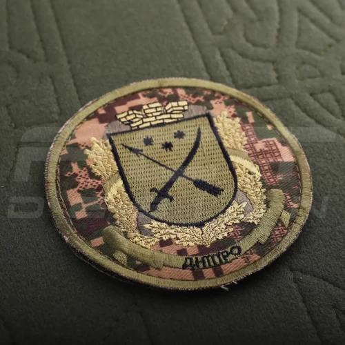 Шеврон НГУ Дніпро Хижак піксель G-0822