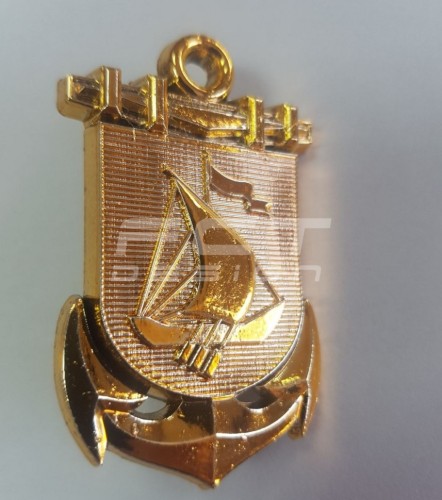 Беретний знак кокарда ВМС Військово-Морські Сили України нового зразка  