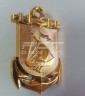 Беретний знак кокарда ВМС Військово-Морські Сили України нового зразка  