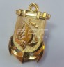 Беретний знак кокарда ВМС Військово-Морські Сили України нового зразка  