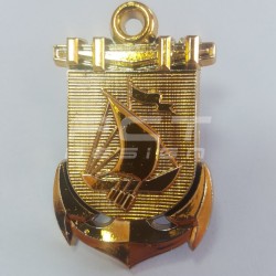 Беретний знак кокарда ВМС Військово-Морські Сили України нового зразка