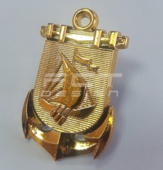 Беретний знак кокарда ВМС Військово-Морські Сили України нового зразка