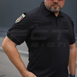 Футболка Поло милитари премиум Лакостный хлопок Черная