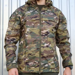 Куртка Ветровка Патрол демисезон на сетке Зеленый Мультикам