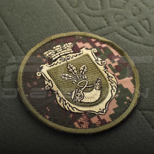 Шеврон НГУ Кривий Ріг Хижак піксель G-0822