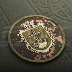 Шеврон НГУ Кривой Рог Хищник пиксель G-0822