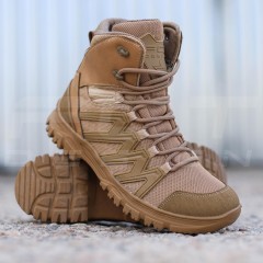 Черевики тактичні демісезонні Урбан на сітці койот
