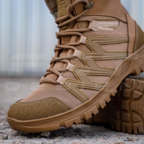 Черевики тактичні демісезонні Урбан на сітці койот 39 39