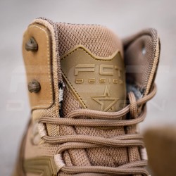 Ботинки тактические Демисезонные на сетке Урбан койот