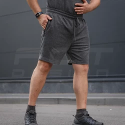 Шорты спортивные Zara FCT Серые