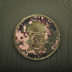 Шеврон НГУ пиксель Хищник G-0822 на рукав