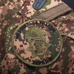 Шеврон НГУ пиксель Хищник G-0822 на рукав