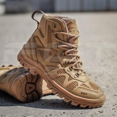 Черевики тактичні демісезонні Тайфун мембрана койот