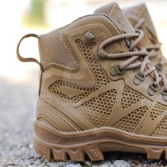 Черевики тактичні демісезонні Тайфун мембрана койот