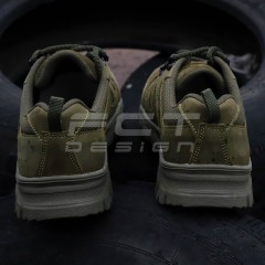 Кросівки тактичні літні Вікінг на сітці полегшені хакі