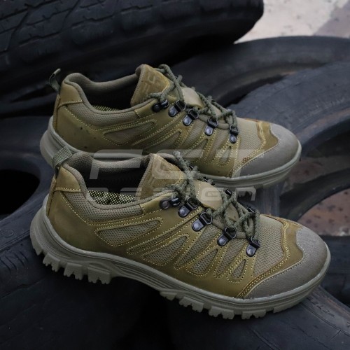 Кросівки тактичні літні Вікінг на сітці полегшені хакі 36 36