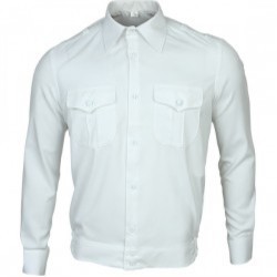 Формена сорочка довгий рукав біла