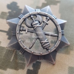 Беретний знак кокарда ВСП Військова Служба Правопорядку метал