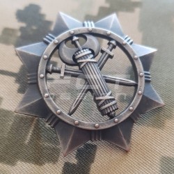 Беретний знак кокарда ВСП Військова Служба Правопорядку метал